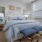 large windows brighten bedroom