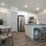open kitchen with island next to dining area