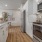 well lit kitchen with island
