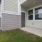 private patio with fenced-in yard